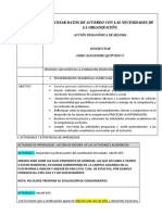 Ava 5 - Acción Pedag de Mejora Procesar Datos I Trim 2023