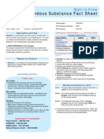 Hazardous Substance Fact Sheet: Right To Know