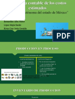 Mecánica Contable de Los Costos Estimados