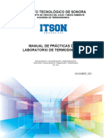 Manual de Laboratorio de Termodinámica