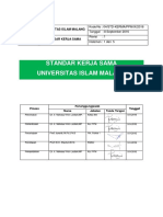 Standar Kerja Sama Univ Islam Malang