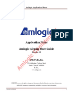 Amlogic Airplay User Guide v0.1 PDF