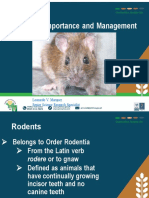 Rodents Importance and Management Presentation