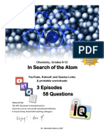 In Search of The Atom: Chemistry, Grades 9-12