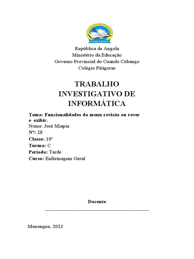 Capa 1 | PDF