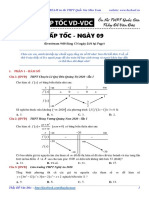 ĐỀ TỔNG ÔN VD-VDC SỐ 09