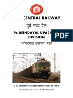 25 KV AC TRACTION STATION WORKING RULES SUMMARY