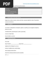 Template 26 Internal Audit Planning Memorandum