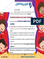 Comunicado Tutoría Producto