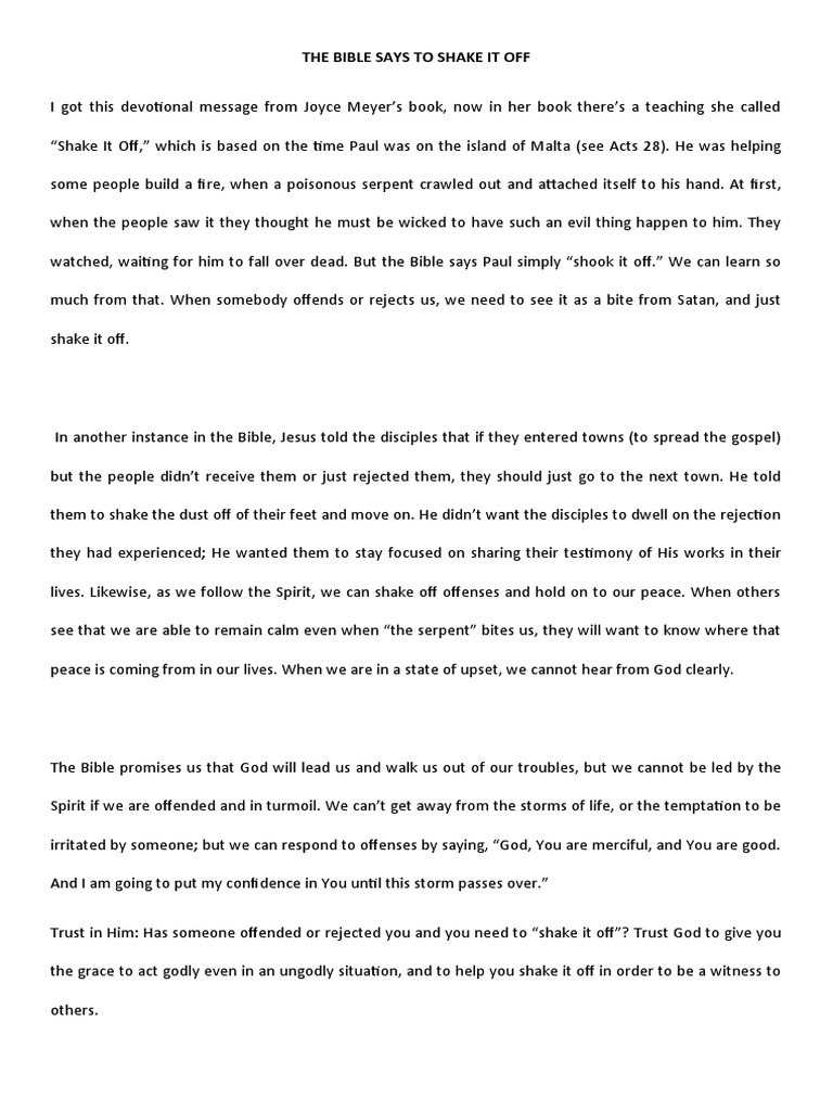 Shake It Off | PDF