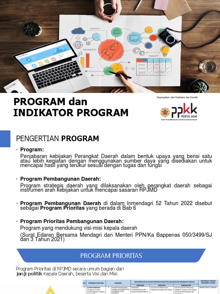 Penyusunan Program Prioritas Daerah | PDF