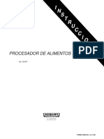 (MO) Procesador de alimentos FP400 (ESP)