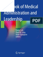 Textbook of Medical Administration and Leadership PDFDrive Com