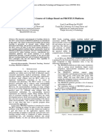 Reform On MCU Course of College Based On PROTEUS Platform: Hong He and Jin-Zhou ZHANG Lian LI and Hong-Jun WANG