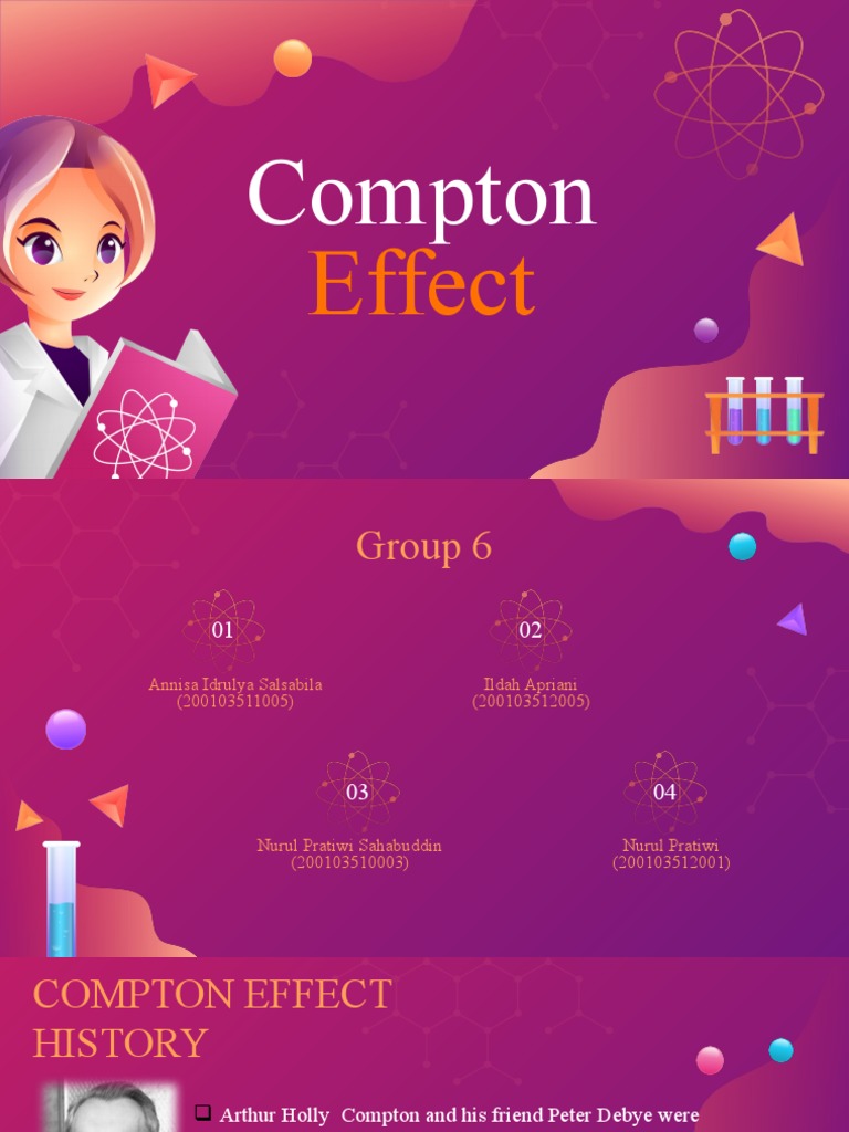 Compton Effect - Group 6 - Eksfismod | PDF | Photon | Electron