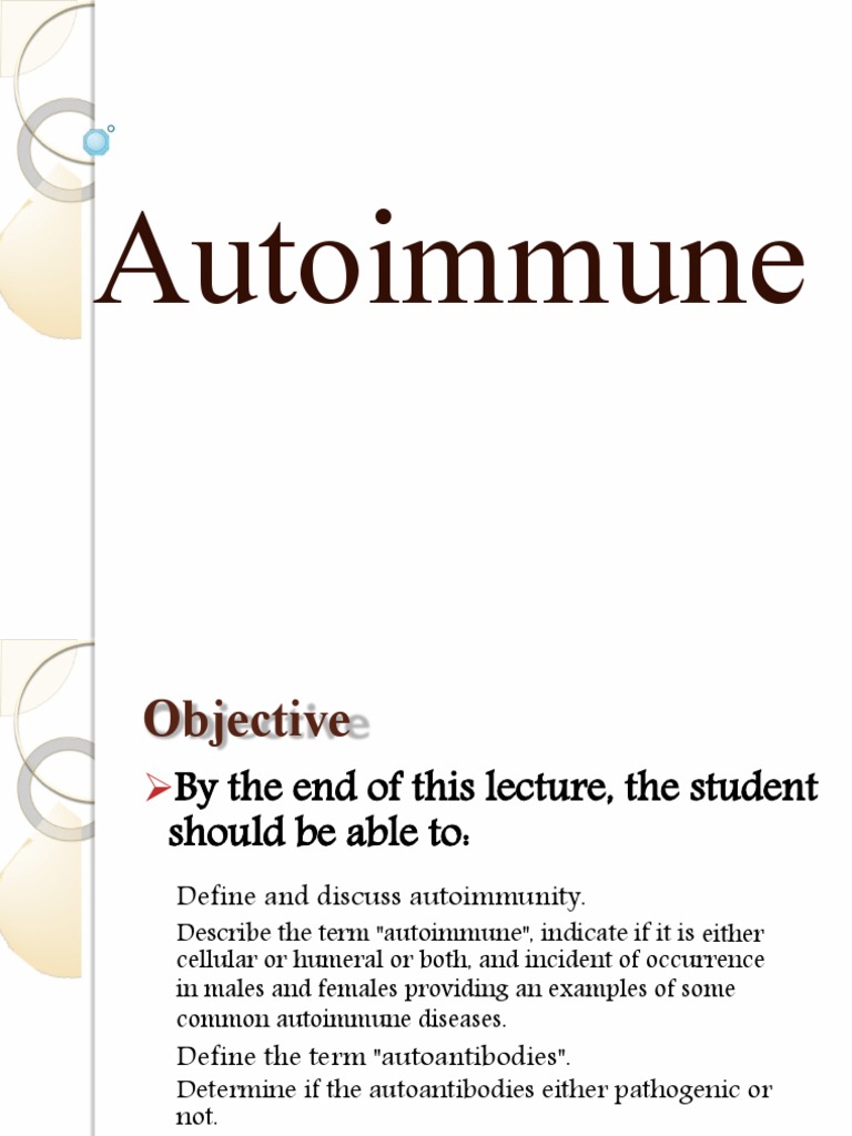 Understanding Autoimmune Diseases | PDF | Rheumatoid Arthritis ...