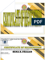 Certificates Search For King and Queen 2019