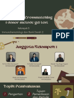 Crossmatching Metode Gel Test