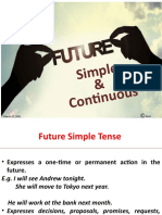 Future Simple & Continuous
