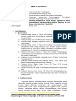 TOR Pelatihan Kepemudaan Dalam Rangka Optimalisasi Peran Pemuda Dalam Mengembangkan Potensi Gampong Di Aceh Besar Dan Banda Aceh Tahun 2022