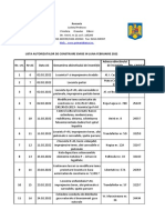 Februarie-AUTORIZATII DE CONSTUIRE 2022