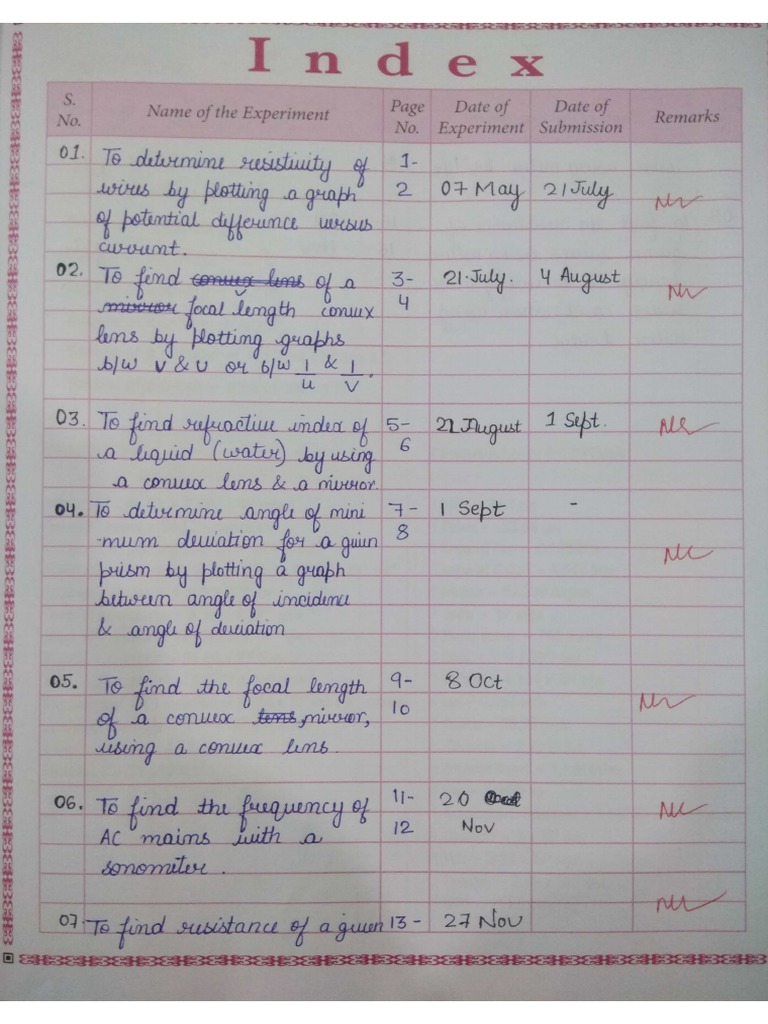 Gunjan Phy Practical+ Activity File PDF | PDF