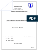 Projekti Në Ekonometri PDF