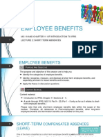 2.2 Employee Benefits Lecture 2