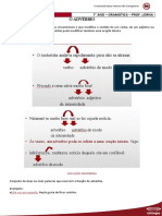 Advérbios e locuções adverbiais