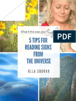 Ulla Suokko 5 Tips For Reading Signs of The Universe