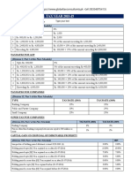 Tax Card Global Tax Consultants Tax Year 2019