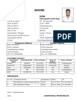 Chintapalli Prudvi Raj Documents PDF
