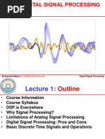 DSP Lecture 1 PDF