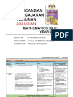 RPT Math DLP Year 1 2023-2024