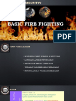 PT First Security Basic Fire Fighting