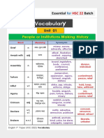 Vocabulary HSC 22 PDF