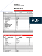 Jadwal UJIAN PRAKTEK