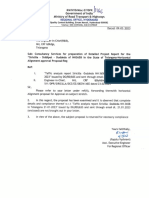 Horizontal Alignment Approval Proposal - Siricilla-siddipet-Duddeda PDF