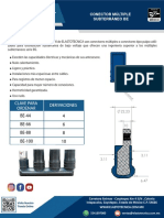 Conectores múltiples subterráneos BE de Elastotecnica