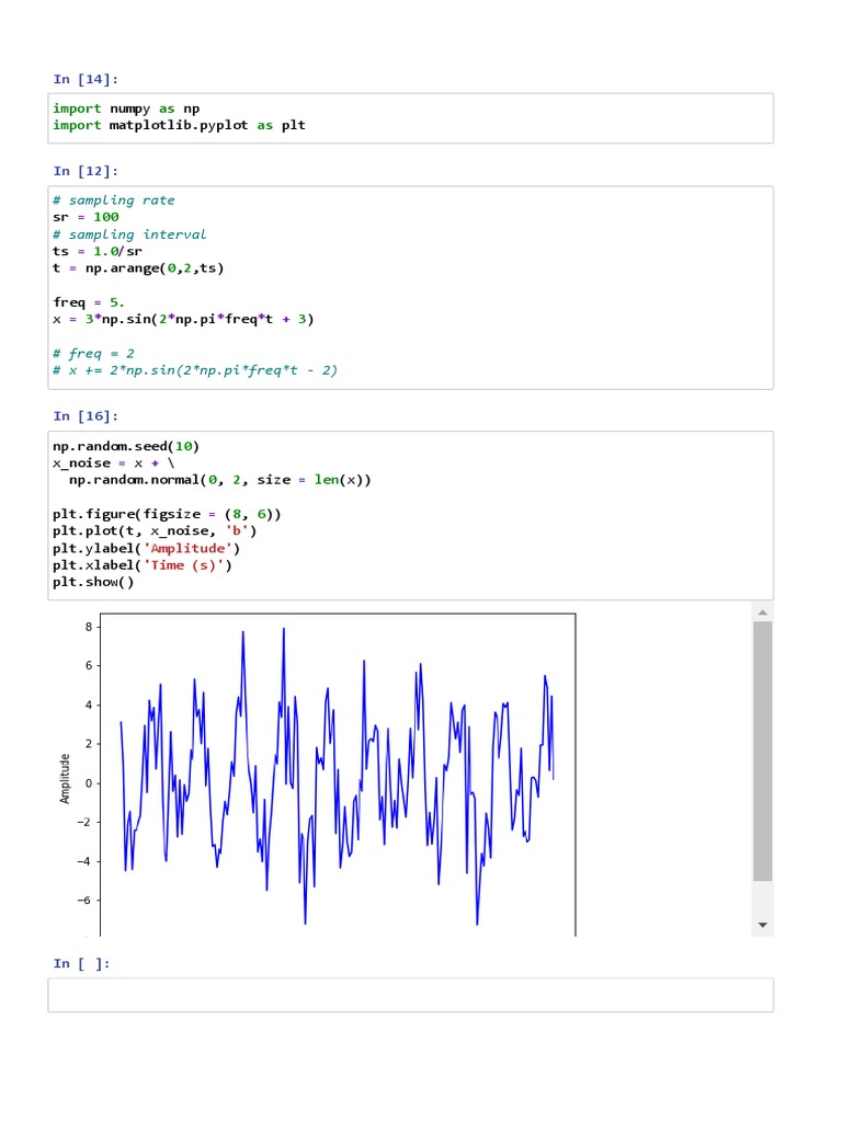 FFT - 1 - Jupyter Notebook | PDF | Computers