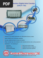 Multi Section Digital Axle Counter