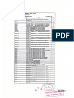 Architectural Contract Drawing List2