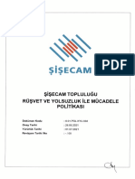 Rusvet Ve Yolsuzluk Ile Mucadele Politikasi PDF