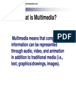 1 Introduction What Is Multimedia