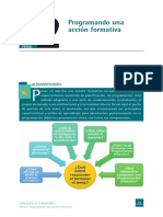 Programando Una Acción Formativa: Ultrarresumen