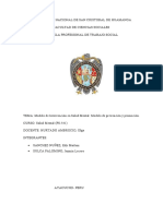 19 Modelo de Intervención en Salud Mental Modelo de Prevención y Promoción Mono PDF