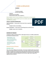 Unit 3 - Finance