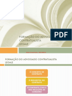 Formação do advogado contratualista