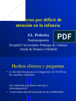 Trastorno Por Deficit de Atencion en La Infancia