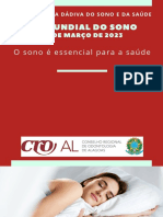 Cartilha Do Sono 2023 CRO-AL PDF